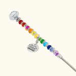 Personalized Rainbow Bridge Beaded Garden Column Gift for Pet Lover Pet Memorial