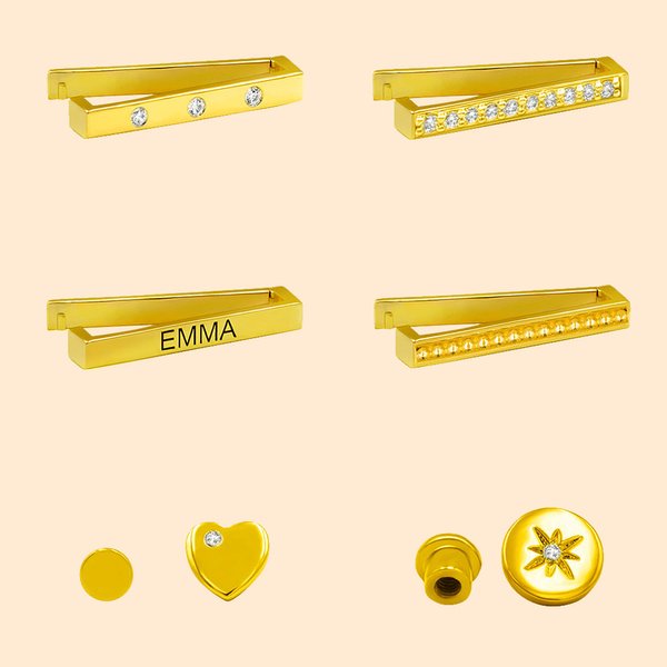 Personalisiertes Uhrenarmband Charms Zubehör für Apple Watch