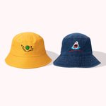 Chapeau avec Broderie Personnalisée Texte et Motif Chapeau en Coton ou Jean Cadeau Activités au Dehors pour Famille Pêcheur
