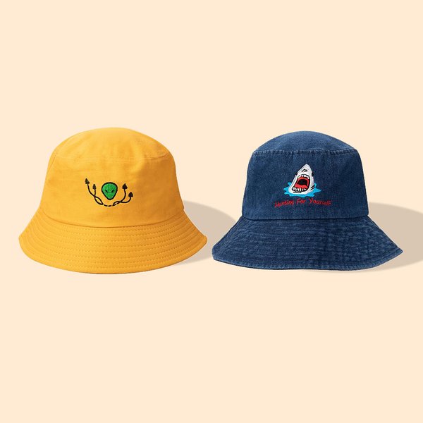 Cappello da pescatore ricamato personalizzato