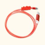 3D Print Name LED Flowing Magnetic USB Cable