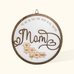 Puzzle della mamma Segno di legno Tu sei il pezzo che ci tiene insieme
