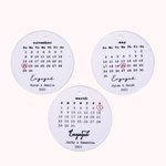 Ceramic Silk Engagement Ornament | Callie