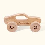 Nome auto giocattolo in legno per bambini - Callie