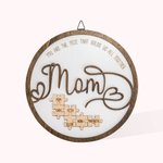 Mom Puzzle Wooden Sign You Are the Piece That Holds Us All Together