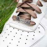 Nome personalizzato Shoelace Charm Tag Accessori Pair