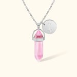Gepersonaliseerde Kwarts Sterrenbeeld Helende Ketting Voor Haar