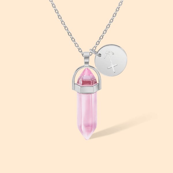 Collana di quarzo di guarigione personalizzata della costellazione per lei
