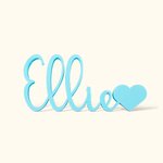 Custom Child Freestanding Name Sign
