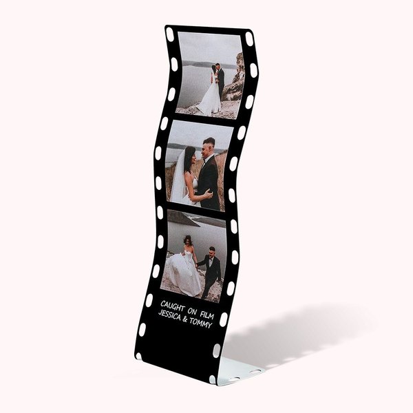 Mini cadre photo personnalisé en métal avec impression sur bobine Décoration intérieure