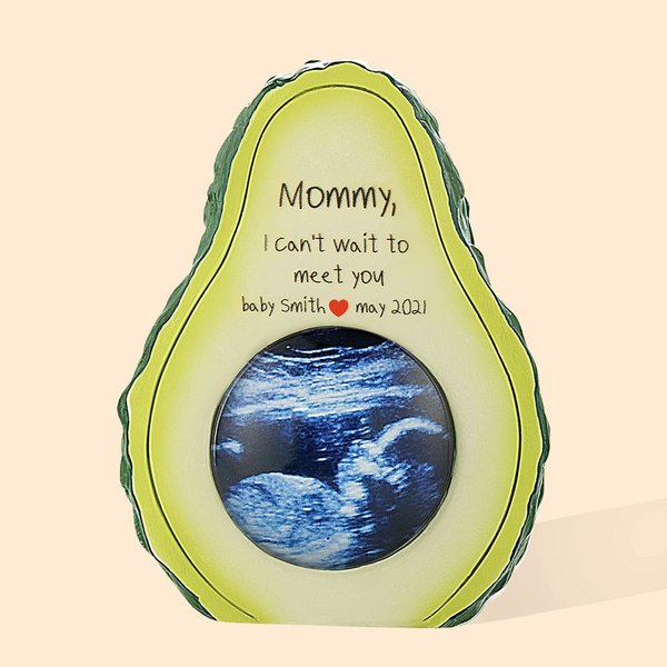 Regalo di gravidanza divertente personalizzato Decorazione di avocado per le nuove mamme