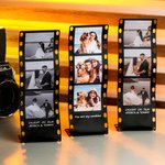 Personalized Mini Metal Photo Reel Print Photo Frame Home Decor