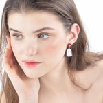 Personalized Cute Ghost Small Dangle Earrings