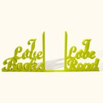 3D Printed Name Decorative Bookends