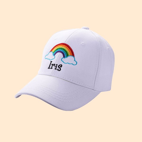 Gorra de béisbol infantil bordada con motivos de dibujos animados personalizada