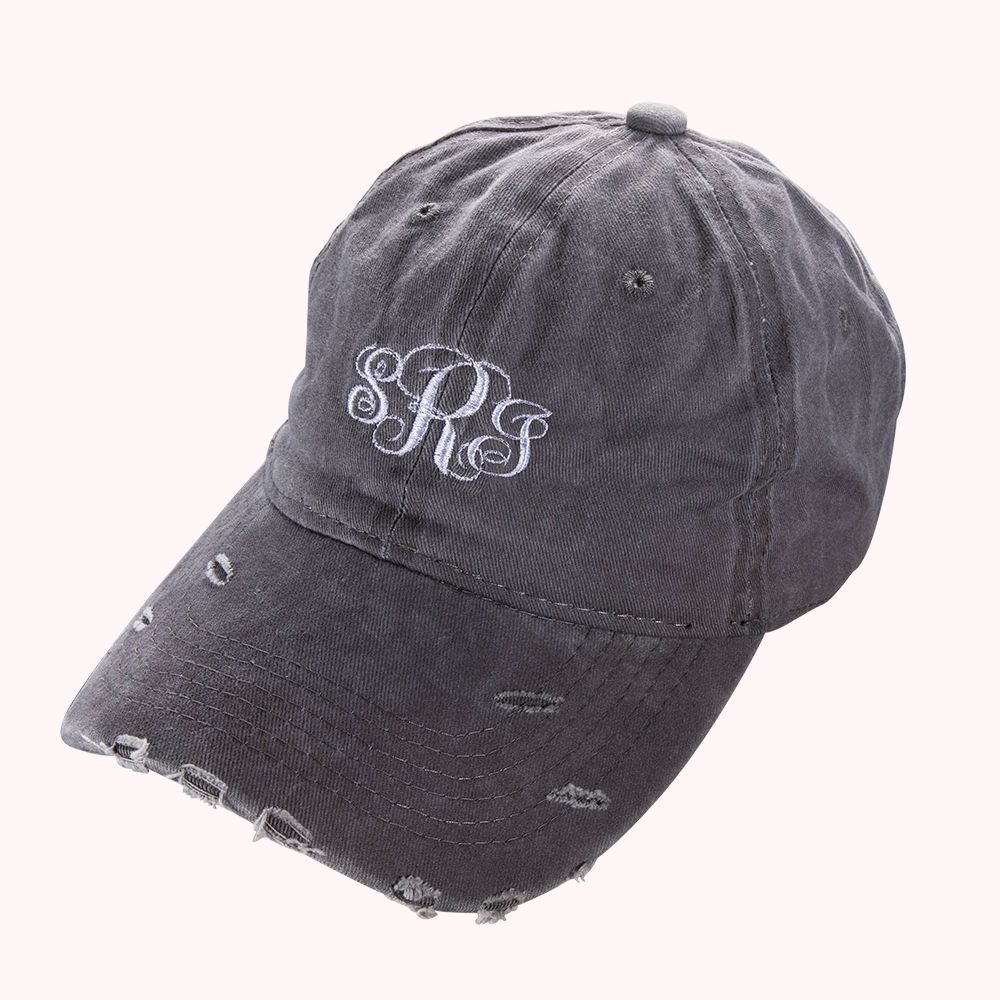 Personalised Embroidered Name Baseball Cap Travel Hat