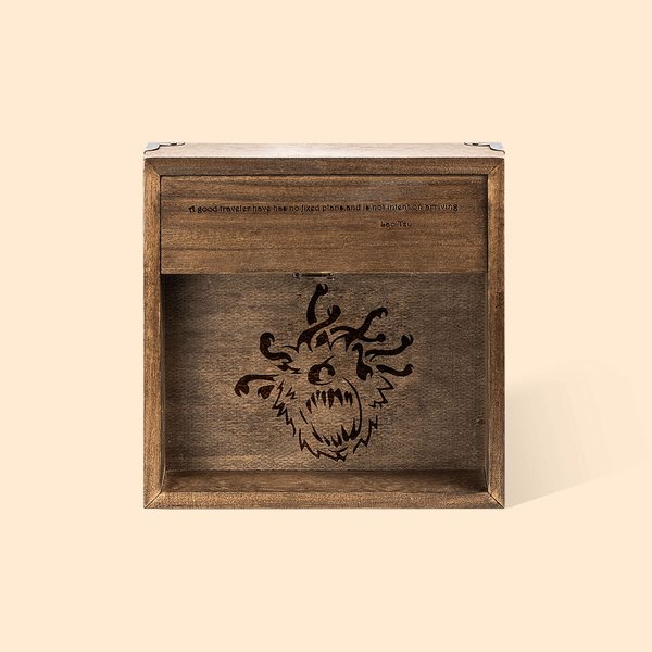 Custom DND Dobbelen Opslag Houten Doos