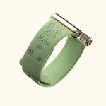 Personalized 1 - 3 Dogs and Paws Silicone Apple Watch Band with Engraved Name Birthday Anniversary Gift for Dog Lovers