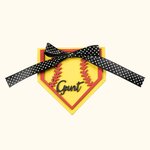 Étiquette de Breloque de Sac Personnalisée avec Nom Motif Sport Cadeau Anniversaire Fête pour Maman