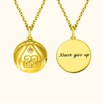 Collier Personnalisé Pierre de Naissance et Chiffre Pendentif en Argent en Basketball Cadeau d'Anniversaire pour Amoureux de Basketball | Callie