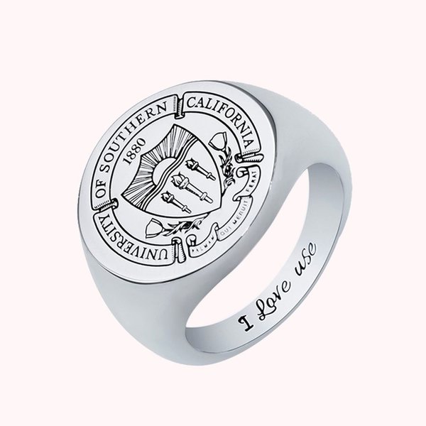 Bague de classe scolaire personnalisée Bague pour insigne de remise de diplômes