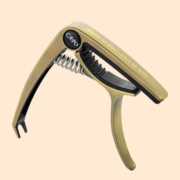 Capo chitarra inciso personalizzato