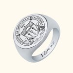 Benutzerdefinierte Schule Klasse Ring Graduierung Abzeichen Ring