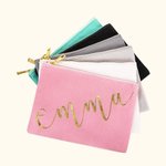 Gepersonaliseerde cosmeticatasjes voor bruidsmeisjes