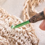 Crochet de Couture Style Baguette Magique Outils de Couture Personnalisés avec Texte Accessoires Cadeau pour Amateur de Couture et d'Art