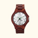 Houten horloge met fotoprint voor hem | Callie