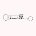 Personalized Cute Dog Keychain Bottle Opener