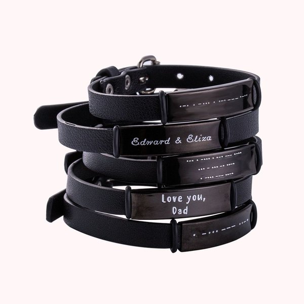 Custom Morse Code Bracelet | Callie
