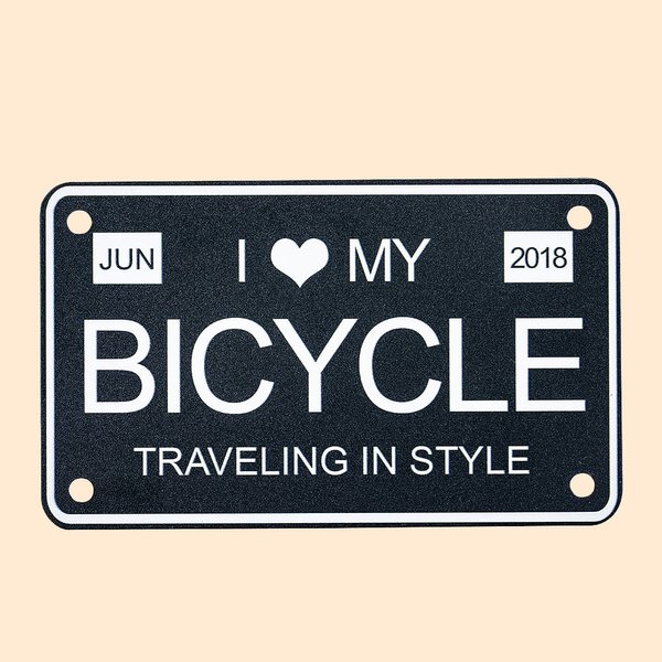 Engraved Mini License Plate | Callie