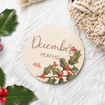Personnalisé Cadeau Nouveau Née Photographie Jalon Carte Bébé Cadeau