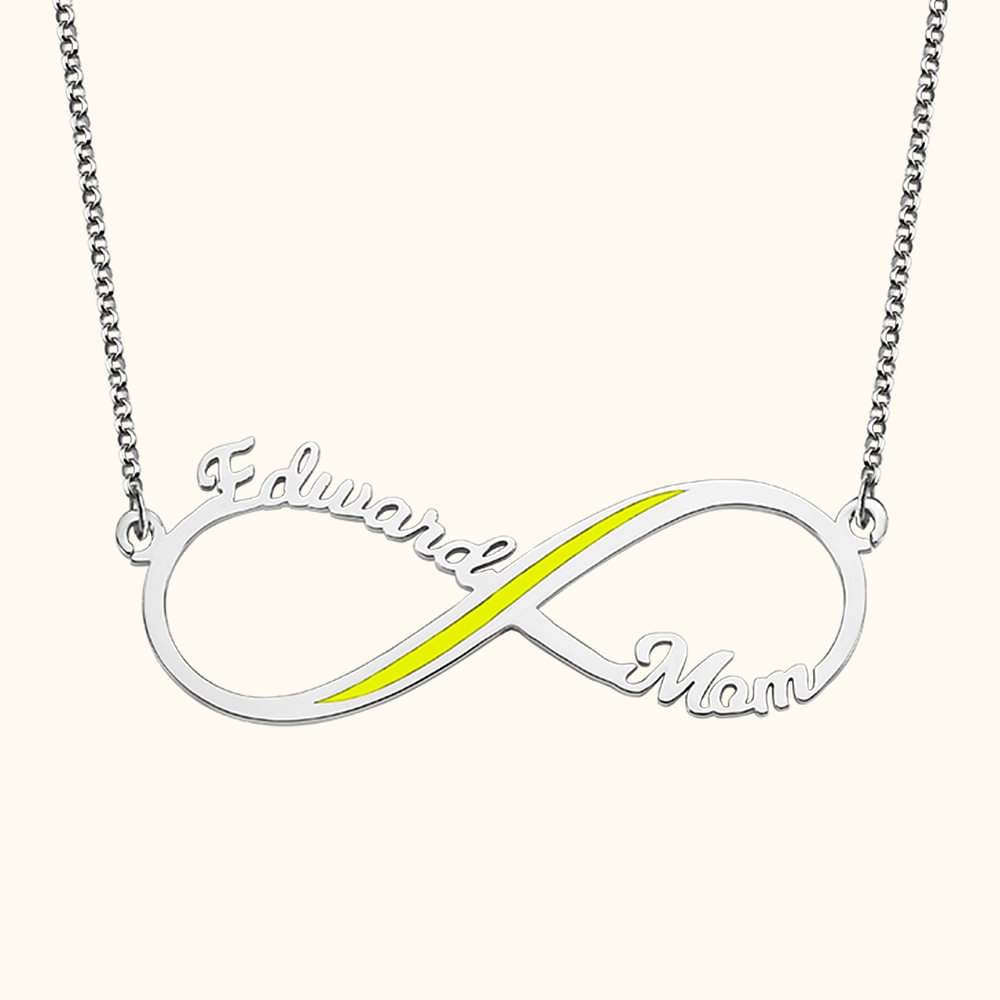 Personalised Dispatcher Infinity Name Necklace