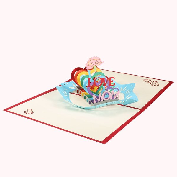 Handmade 3D Paper Carving Card For Mom | Callie