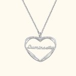 Personalizado Corazón Infinito Collar de Plata de Ley con Nombre Dainty Jewelry Birthday Valentine's Day Gift for Women