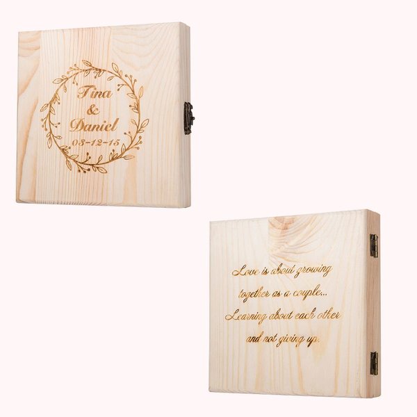 Boîtier à CD/DVD Bois Emballage Photo | Callie