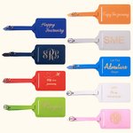 Naam en Monogram Leren Bagagelabel Bagagelabels | Callie