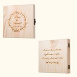 Estuche de madera para CD/DVD Embalaje fotográfico | Callie