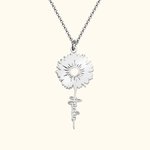Sunshine Belief Chrysanthemum Name Necklace