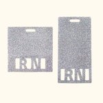 Aangepaste Glitter ID Badge Buddy