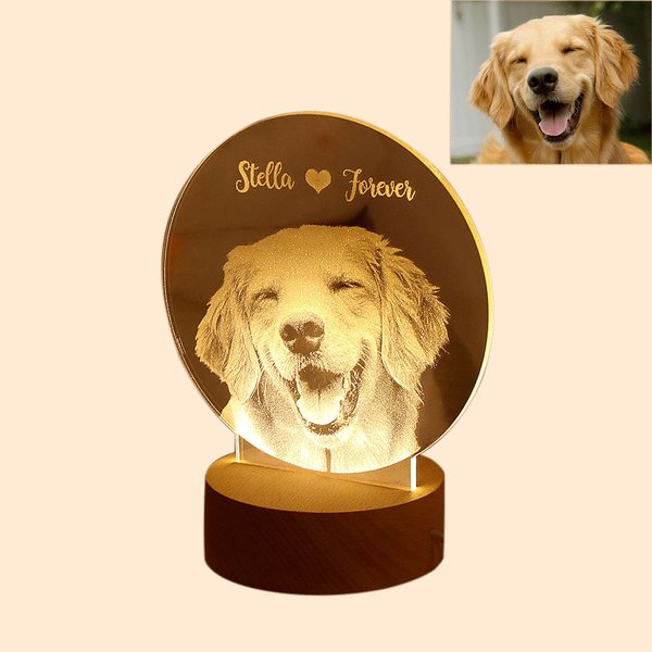 Personalized 3D Photo Night Light