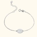 Sterling zilveren sterrenbeeld armband met verstelbare ketting