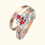 Bracciale personalizzato con diffusore di oli essenziali Elephant con 8 pezzi di pastiglie di ricarica lavabili