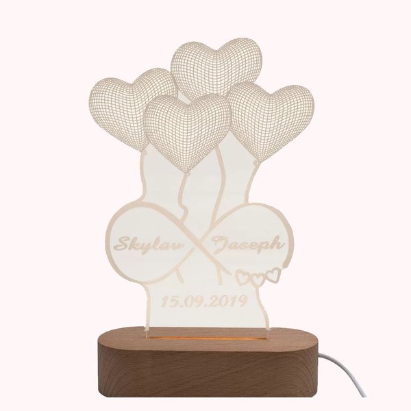 3D Illusion Lamp Night Light | Callie