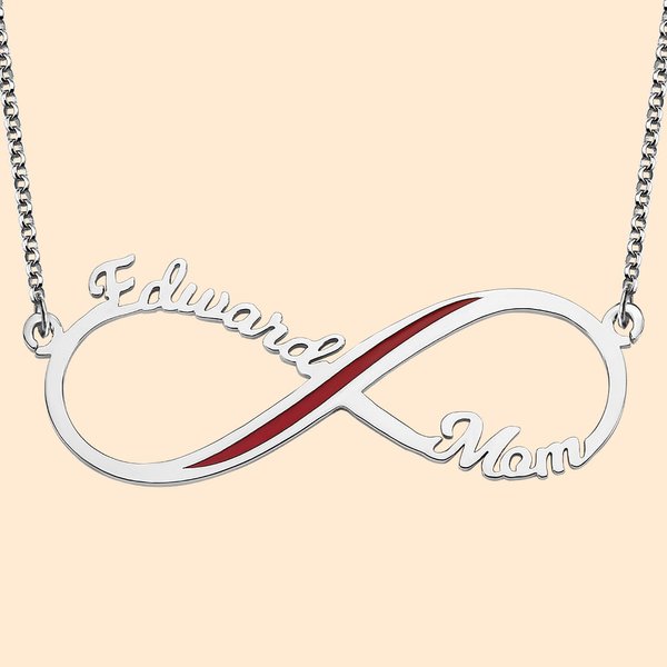 Collar personalizado con nombre de bombero infinito | Callie