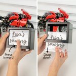 Personnalisable Nom Tirelire Lego Couleur