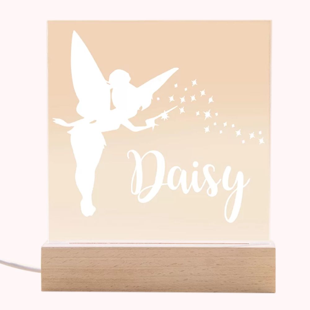 Custom Name Fairy Night Light