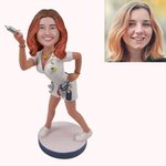 Bonhomme d'Infirmière Statuette Drôle Bobblehead Personnalisé Cadeau pour Ami Infirmière
